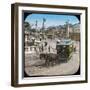 Yokohama (Japan), Horse-Drawn Streetcar, 1900-1905-Leon, Levy et Fils-Framed Photographic Print