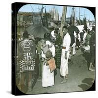 Yokohama (Japan), View of Chojabasti, 1900-1905-Leon, Levy et Fils-Stretched Canvas