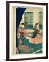 Yokohama No Yokan No Yujo-Utagawa Sadahide-Framed Giclee Print