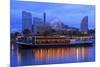 Yokohama skyline, Honshu Island, Japan, Asia-Richard Cummins-Mounted Photographic Print