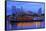 Yokohama skyline, Honshu Island, Japan, Asia-Richard Cummins-Framed Stretched Canvas