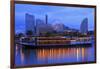 Yokohama skyline, Honshu Island, Japan, Asia-Richard Cummins-Framed Photographic Print