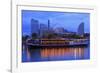 Yokohama skyline, Honshu Island, Japan, Asia-Richard Cummins-Framed Photographic Print