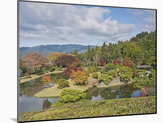 Yokuryuichi Pond, Shugakuin Imperial Villa, Kyoto, Japan-Rob Tilley-Mounted Premium Photographic Print