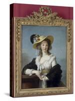 Yolande-Gabrielle-Martine de Polastron, duchesse de Polignac (1749-1793)-Elisabeth Louise Vigée-LeBrun-Stretched Canvas