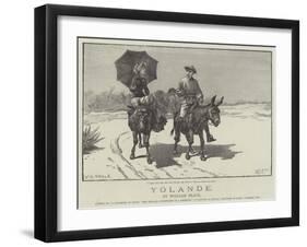 Yolande-William Heysham Overend-Framed Giclee Print