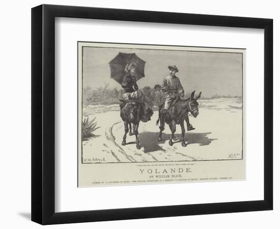 Yolande-William Heysham Overend-Framed Premium Giclee Print