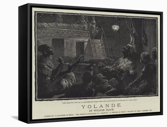 Yolande-William Heysham Overend-Framed Stretched Canvas