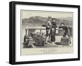 Yolande-William Heysham Overend-Framed Giclee Print