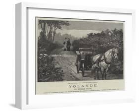 Yolande-William Heysham Overend-Framed Giclee Print