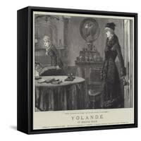 Yolande-William Heysham Overend-Framed Stretched Canvas