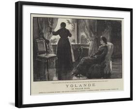 Yolande-William Heysham Overend-Framed Giclee Print