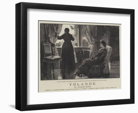 Yolande-William Heysham Overend-Framed Premium Giclee Print