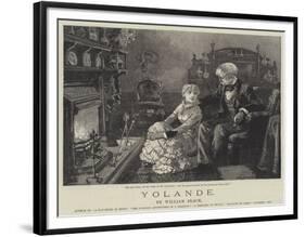 Yolande-William Heysham Overend-Framed Premium Giclee Print