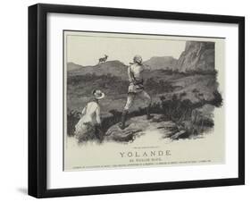 Yolande-William Heysham Overend-Framed Giclee Print