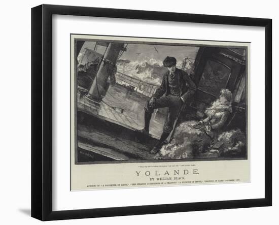 Yolande-William Heysham Overend-Framed Giclee Print