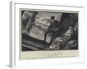 Yolande-William Heysham Overend-Framed Giclee Print