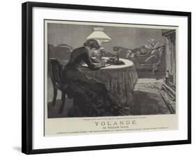 Yolande-William Heysham Overend-Framed Giclee Print