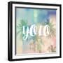 YOLO-Evangeline Taylor-Framed Art Print