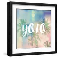 YOLO-Evangeline Taylor-Framed Art Print