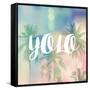 YOLO-Evangeline Taylor-Framed Stretched Canvas