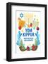 Yom Kippur Decorative Symbols and Graphics for Banner or Greeting Card-rudall30-Framed Photographic Print