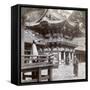 Yomeimon (Gat), Buddhist Temple of Yakushi, Nikko, Japan, 1904-Underwood & Underwood-Framed Stretched Canvas