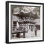 Yomeimon (Gat), Buddhist Temple of Yakushi, Nikko, Japan, 1904-Underwood & Underwood-Framed Photographic Print