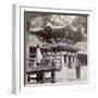 Yomeimon (Gat), Buddhist Temple of Yakushi, Nikko, Japan, 1904-Underwood & Underwood-Framed Photographic Print