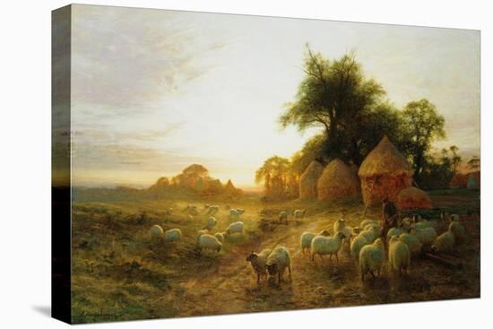 Yon Yellow Sunset Dying in the West-Joseph Farquharson-Stretched Canvas