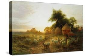 Yon Yellow Sunset Dying in the West-Joseph Farquharson-Stretched Canvas