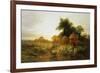 Yon Yellow Sunset Dying in the West-Joseph Farquharson-Framed Giclee Print