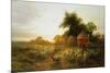Yon Yellow Sunset Dying in the West-Joseph Farquharson-Mounted Giclee Print