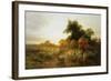 Yon Yellow Sunset Dying in the West-Joseph Farquharson-Framed Giclee Print