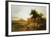 Yon Yellow Sunset Dying in the West-Joseph Farquharson-Framed Giclee Print