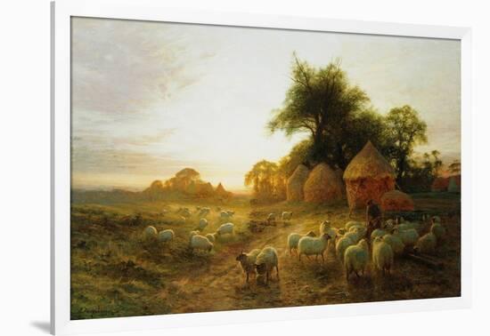 Yon Yellow Sunset Dying in the West-Joseph Farquharson-Framed Giclee Print