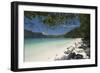 Yong Kasem Beach, Known as Monkey Beach, Phi Phi Don Island, Thailand, Southeast Asia, Asia-Sergio Pitamitz-Framed Photographic Print