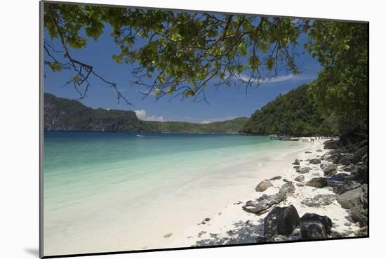 Yong Kasem Beach, Known as Monkey Beach, Phi Phi Don Island, Thailand, Southeast Asia, Asia-Sergio Pitamitz-Mounted Photographic Print