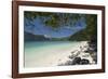 Yong Kasem Beach, Known as Monkey Beach, Phi Phi Don Island, Thailand, Southeast Asia, Asia-Sergio Pitamitz-Framed Photographic Print