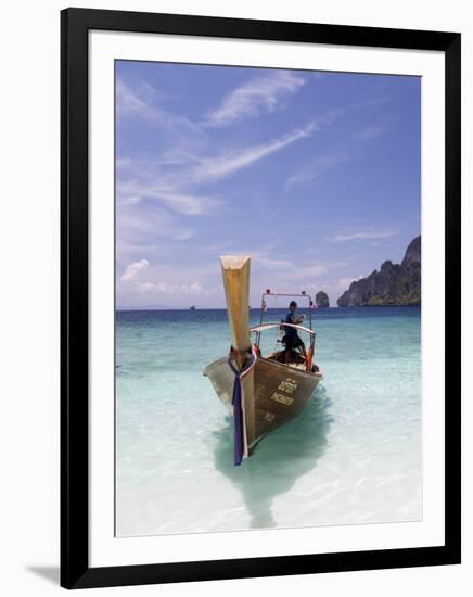 Yong Kasem Beach, Known as Monkey Beach, Phi Phi Don Island, Thailand, Southeast Asia-Sergio Pitamitz-Framed Photographic Print