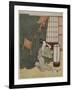 Yong Woman Outside of a Mosquito Net, after 1766-Suzuki Harunobu-Framed Giclee Print