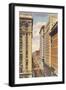 Yonge Street, Downtown Toronto-null-Framed Art Print