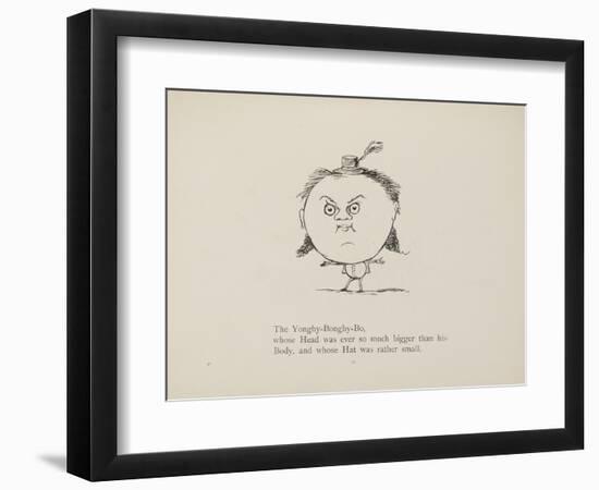 Yonghy-Bonghy-Bo From a Collection Of Poems and Songs by Edward Lear-Edward Lear-Framed Giclee Print