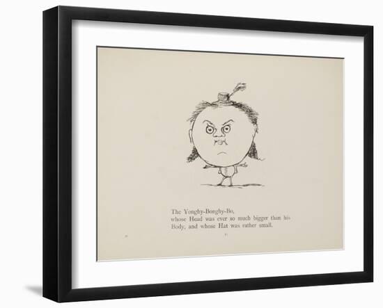 Yonghy-Bonghy-Bo From a Collection Of Poems and Songs by Edward Lear-Edward Lear-Framed Giclee Print