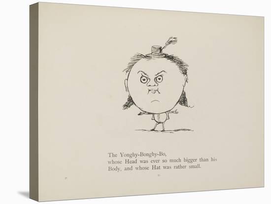 Yonghy-Bonghy-Bo From a Collection Of Poems and Songs by Edward Lear-Edward Lear-Stretched Canvas