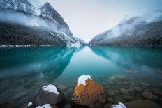 Foggy Lake Louise-Yongnan Li （李永男）-Photographic Print