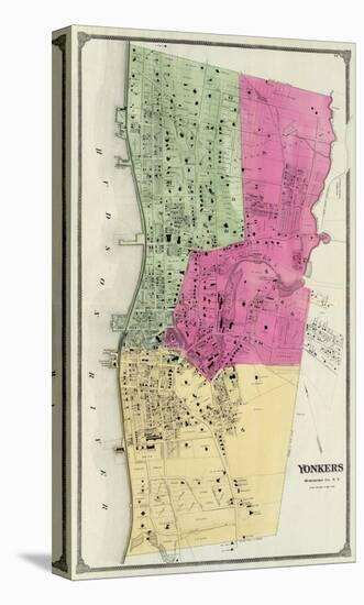 Yonkers, New York, c.1868-Frederick W^ Beers-Stretched Canvas