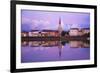 Yonne Riverbanks at Sunset, Auxerre, Yonne, Bourgogne (Burgundy), France, Europe-Guy Thouvenin-Framed Photographic Print