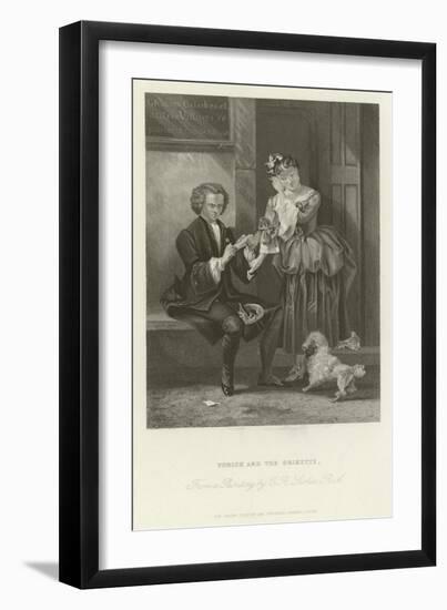 Yorick and the Grisette-Charles Robert Leslie-Framed Giclee Print
