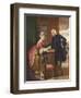 Yorick and the Grisette-Gilbert Stuart Newton-Framed Giclee Print